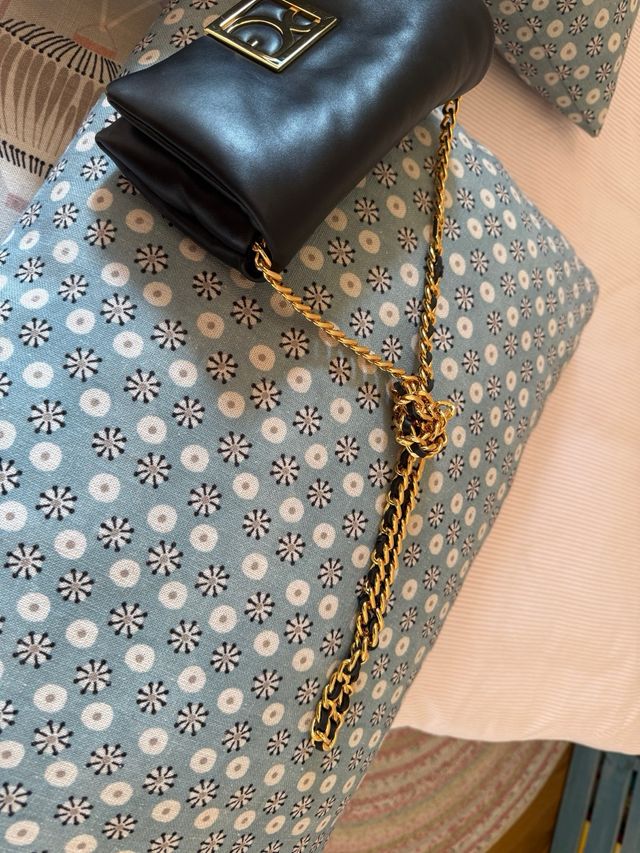 Bolso Clutch Piel napa corPurificación García negr