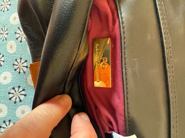 Bolso Clutch Piel napa corPurificación García negr