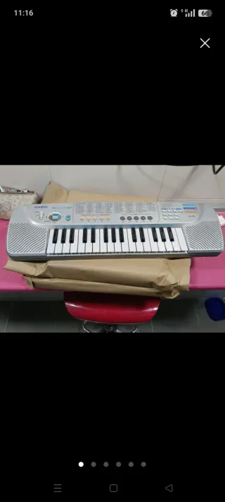 Teclado Casio SA-46