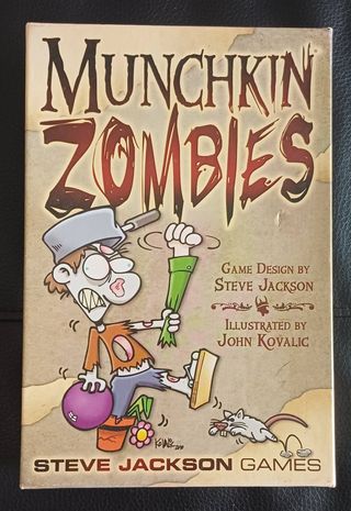 Munchkin Zombies - Jogo de Cartas Steve Jackson