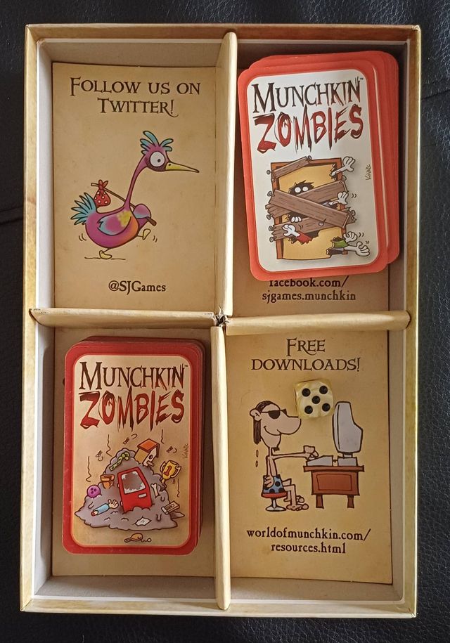 Munchkin Zombies - Jogo de Cartas Steve Jackson