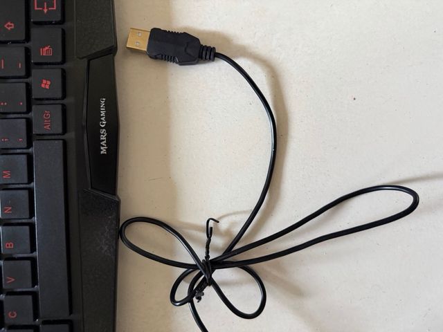 Teclado Mars Gaming Preto