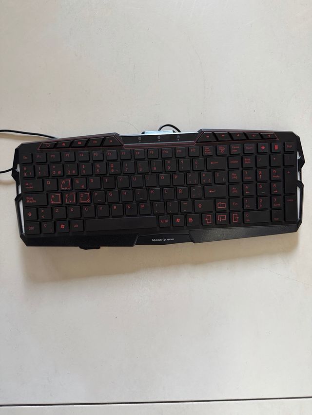 Teclado Mars Gaming Preto