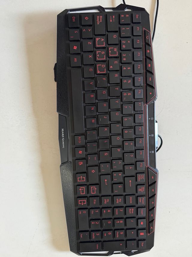 Teclado Mars Gaming Preto