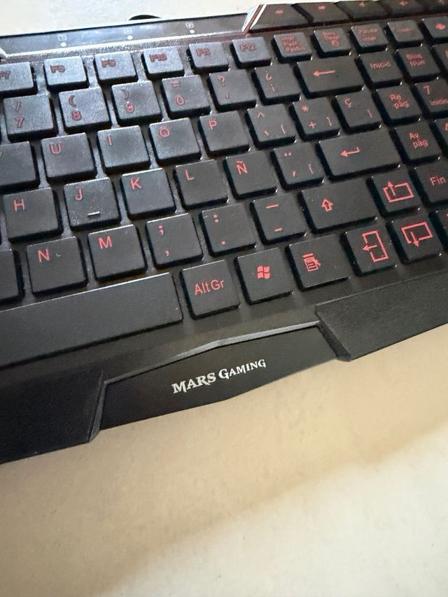 Teclado Mars Gaming Preto