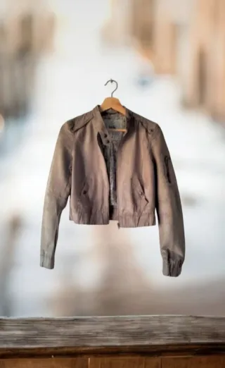 Chaqueta vintage marrón