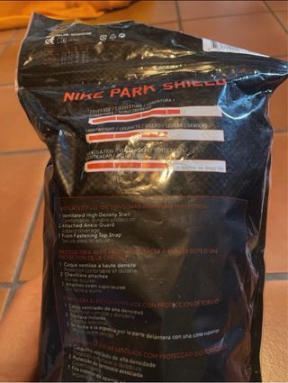 Espinilleras Nike protecciones fútbol