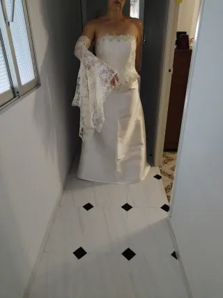 Vestido de Novia Rosa Clara Blanco