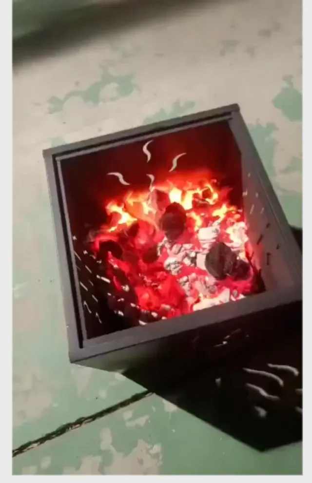 Estufa de leña exterior Leroy Merlin