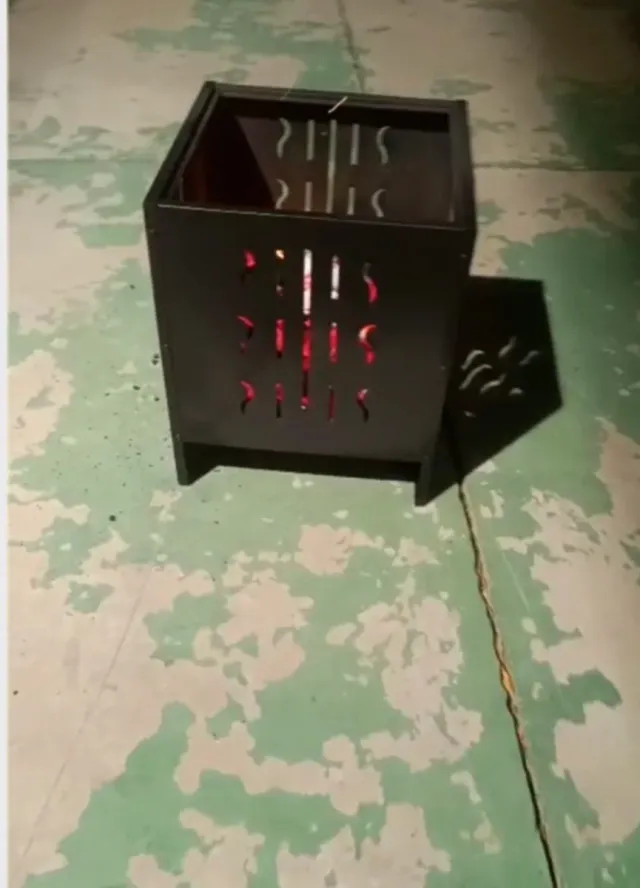 Estufa de leña exterior Leroy Merlin