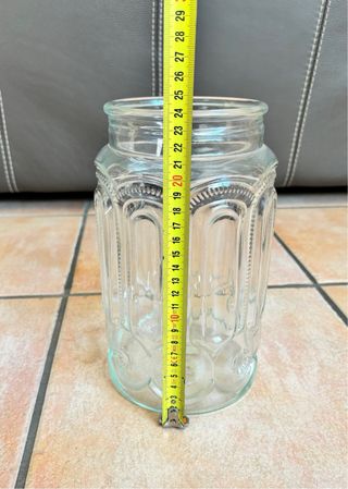 Barottolo in vetro trasparente Lorenzongift