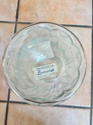 Barottolo in vetro trasparente Lorenzongift