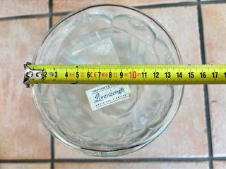 Barottolo in vetro trasparente Lorenzongift