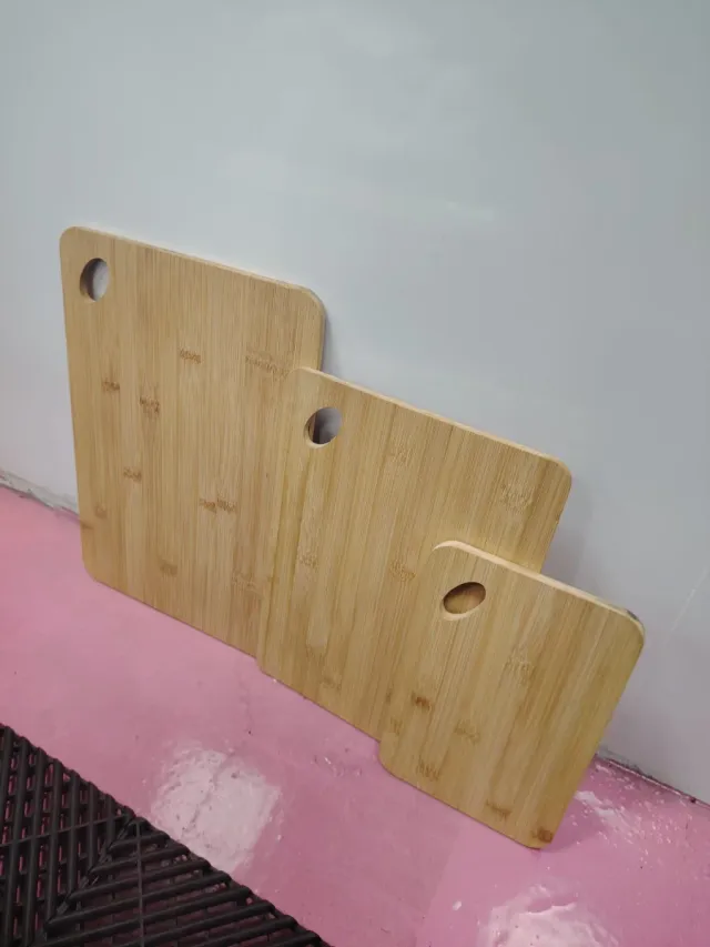 Juego de 3 tablas de cortar de madera