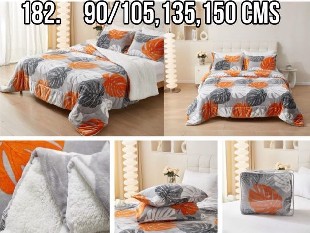 Manta edredón con borreguito