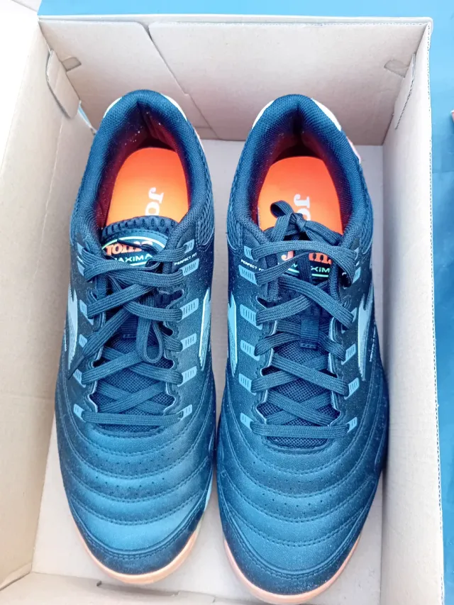 Botines Joma Fútbol Sala Negro/Azul