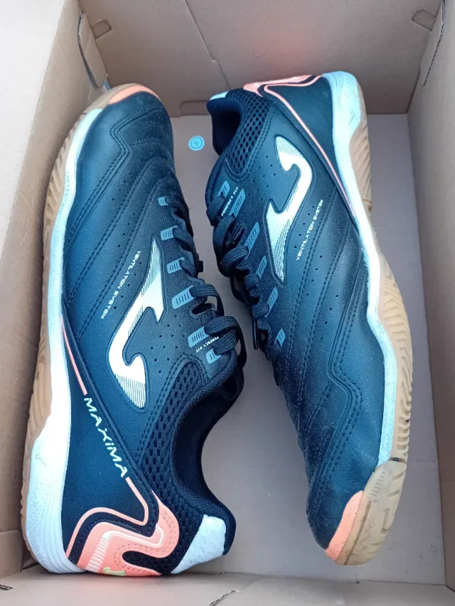 Botines Joma Fútbol Sala Negro/Azul