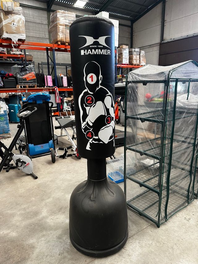 Saco de boxeo Hammer negro