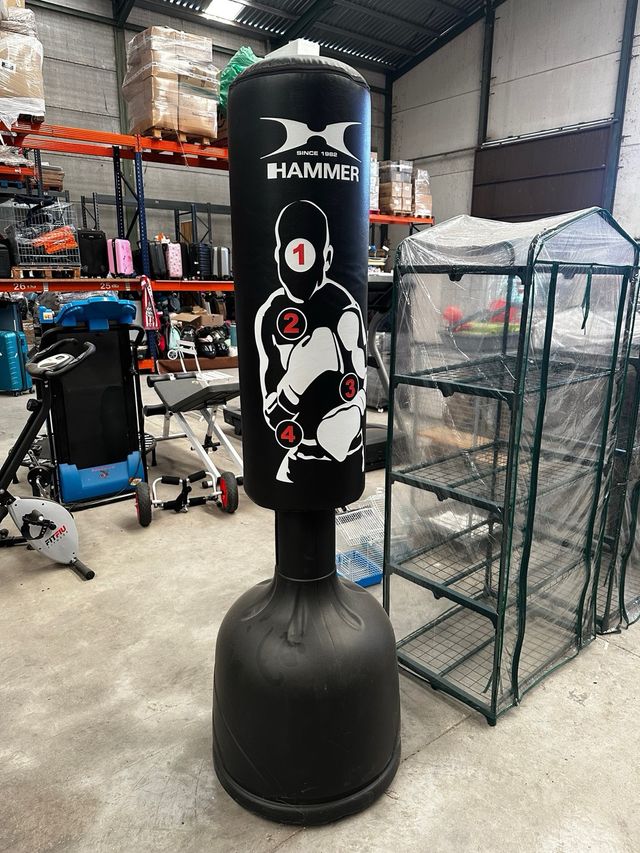 Saco de boxeo Hammer negro