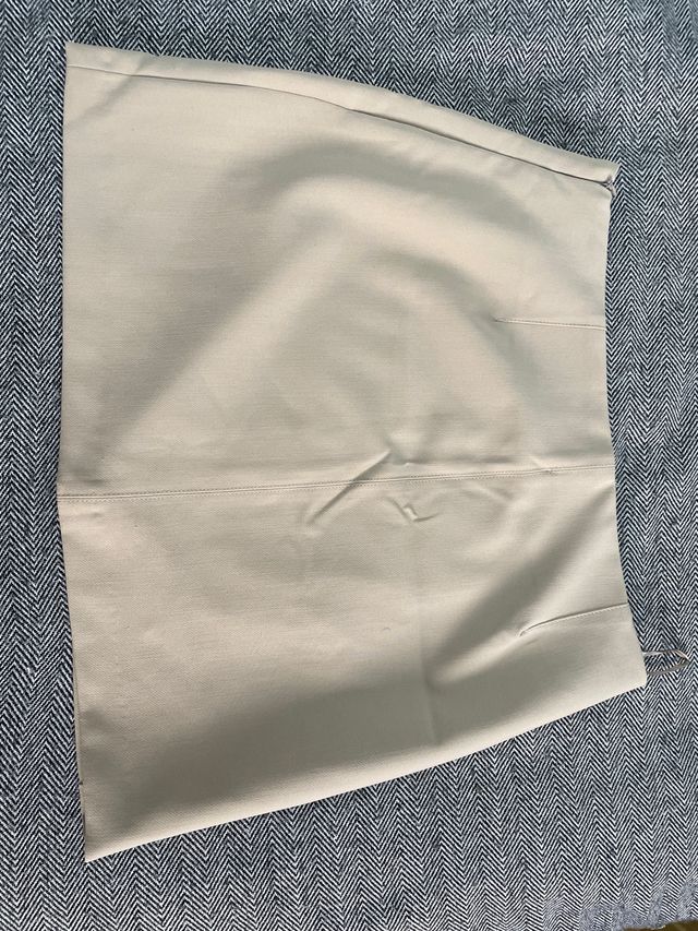Falda Zara Beige Talla M