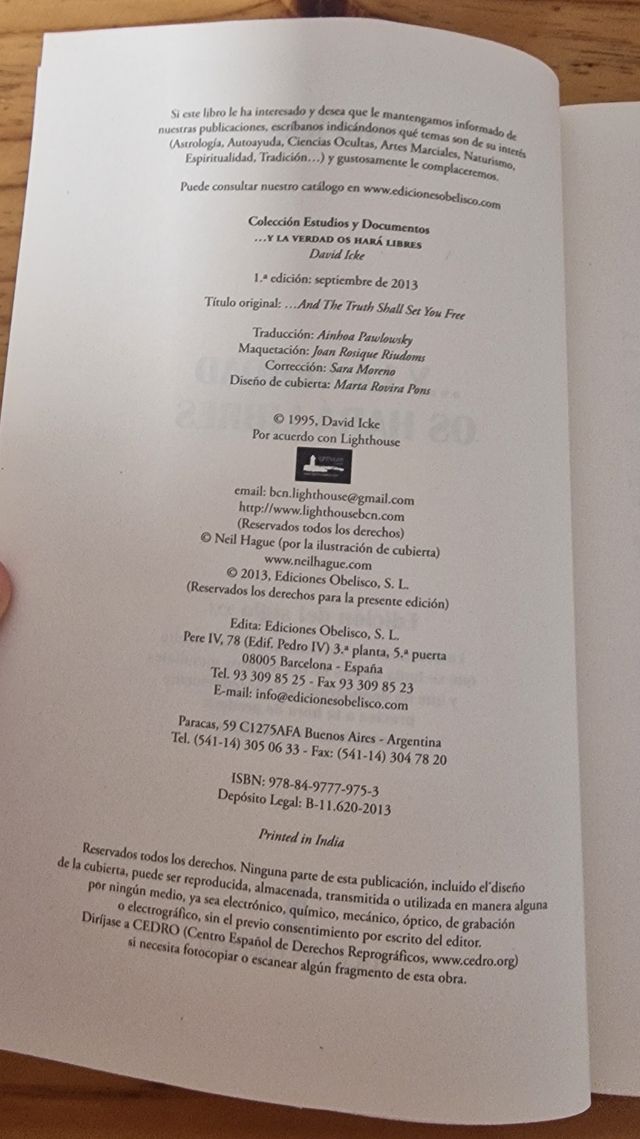 Y la verdad os hará libres.