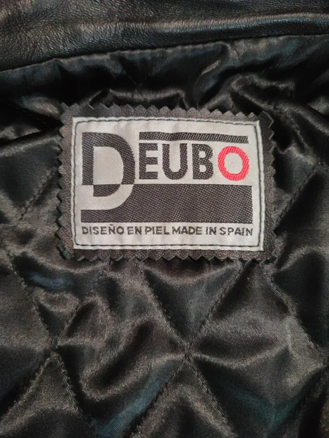 Chaqueta de cuero hombre tres cuartos