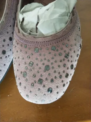 Manoletinas Hispanitas rosa