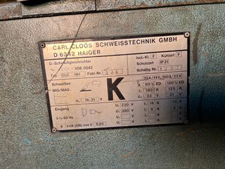 Soldadora Mig Mag Cloos GLC 161