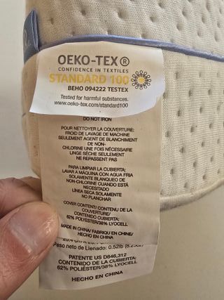 2 Cuscini Contour Legacy Gambe Memory Foam