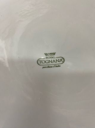 Zuppiera Tognana in porcellana decorata