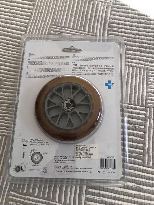 Ruedas para patinete Micro