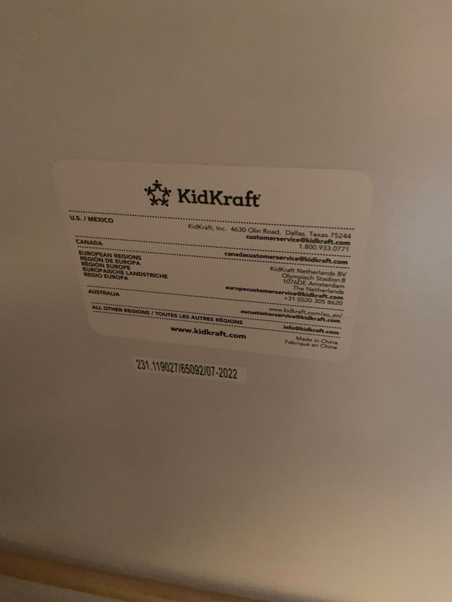 Casa de bonecas KidKraft com móveis