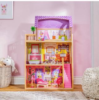 Casa delle bambole Barbie KidKraft con mobili