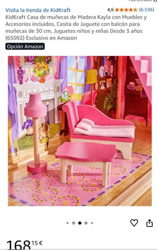 Casa delle bambole Barbie KidKraft con mobili