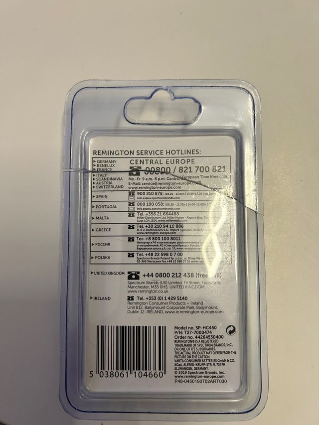 Recambio Cuchillas Remington Stylist HC450 ( L6 )