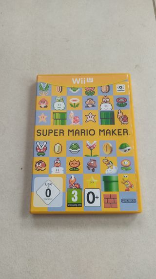Super Mario Maker Wii U Nintendo Videogame
