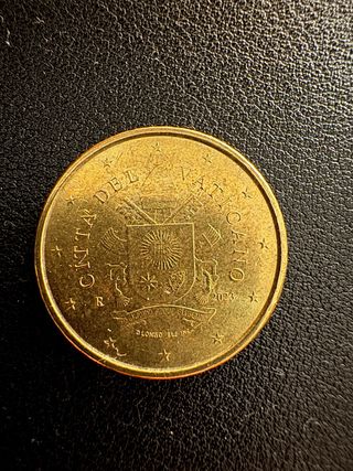 Moneda 50 Céntimos Ciudad del Vaticano Año 2023