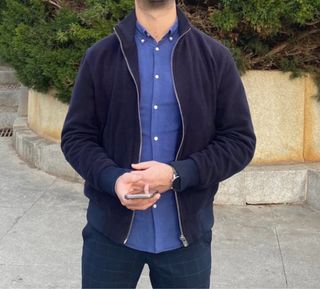 Chaqueta Zara Talla M Negra