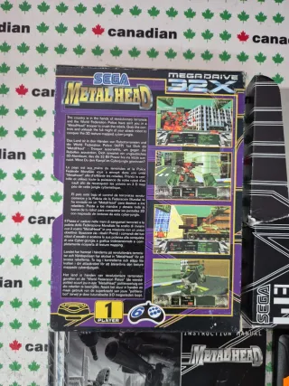 Metal Head Sega Mega Drive 32X