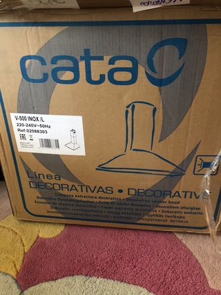 Campana extractora Cata V500 INOX