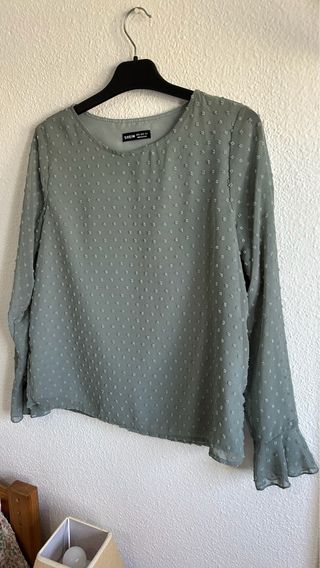 Blusa manga larga