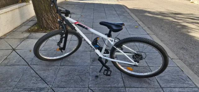 Bici Rockrider Junior 24 Blanca