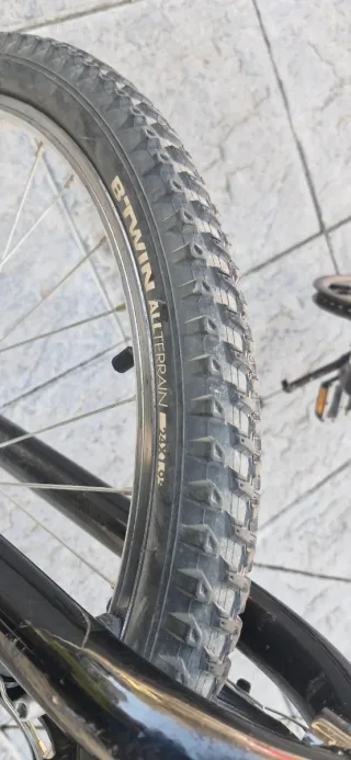 Bici Rockrider Junior 24 Blanca