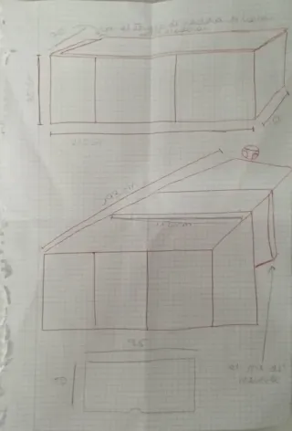 Mueble Cama + Colchón + protectores ventanas