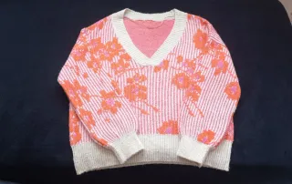 Jersey mujer estampado floral talla única