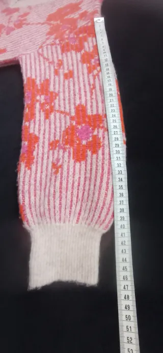 Jersey mujer estampado floral talla única