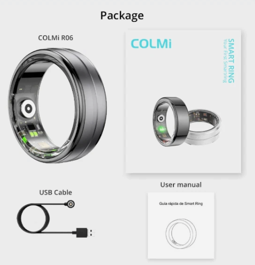 Anillo Inteligente COLMI R06 Monitor Salud IP68