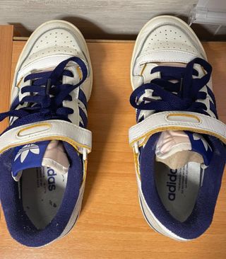 Adidas Forum Low Blancas y Moradas