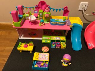 LOTE PIN Y PON (5 ESCENARIOS) - COLECCION PINYPON