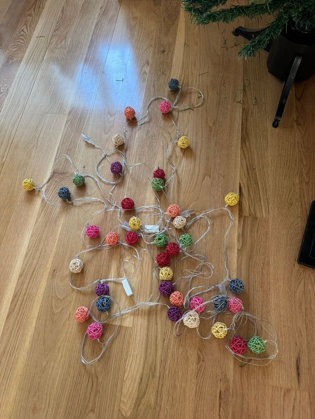 Árbol de Navidad 165cm con Luces LED Multicolor